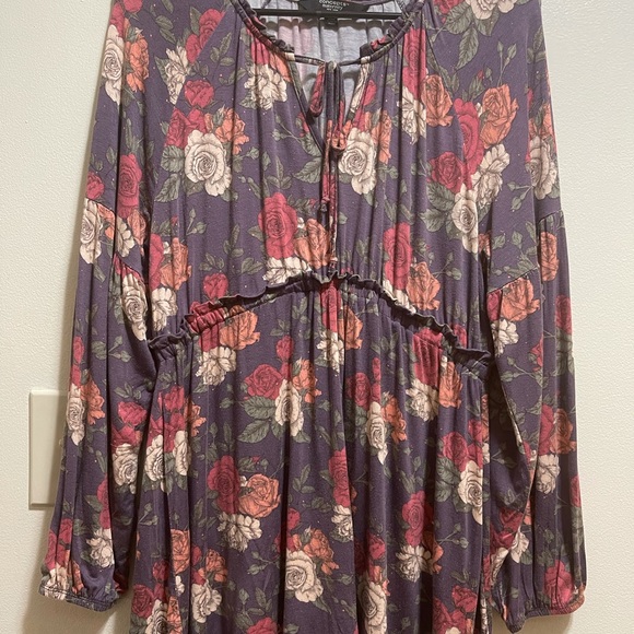 Concepts maternity Floral Dress Camisoles Size Medium 95%Rayon & 5%Spandex - Picture 8 of 12